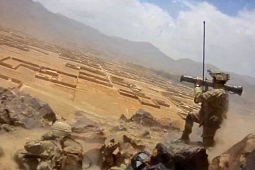 US Soldiers Fire Rockets and Machine Guns at Taliban In Afghanistan