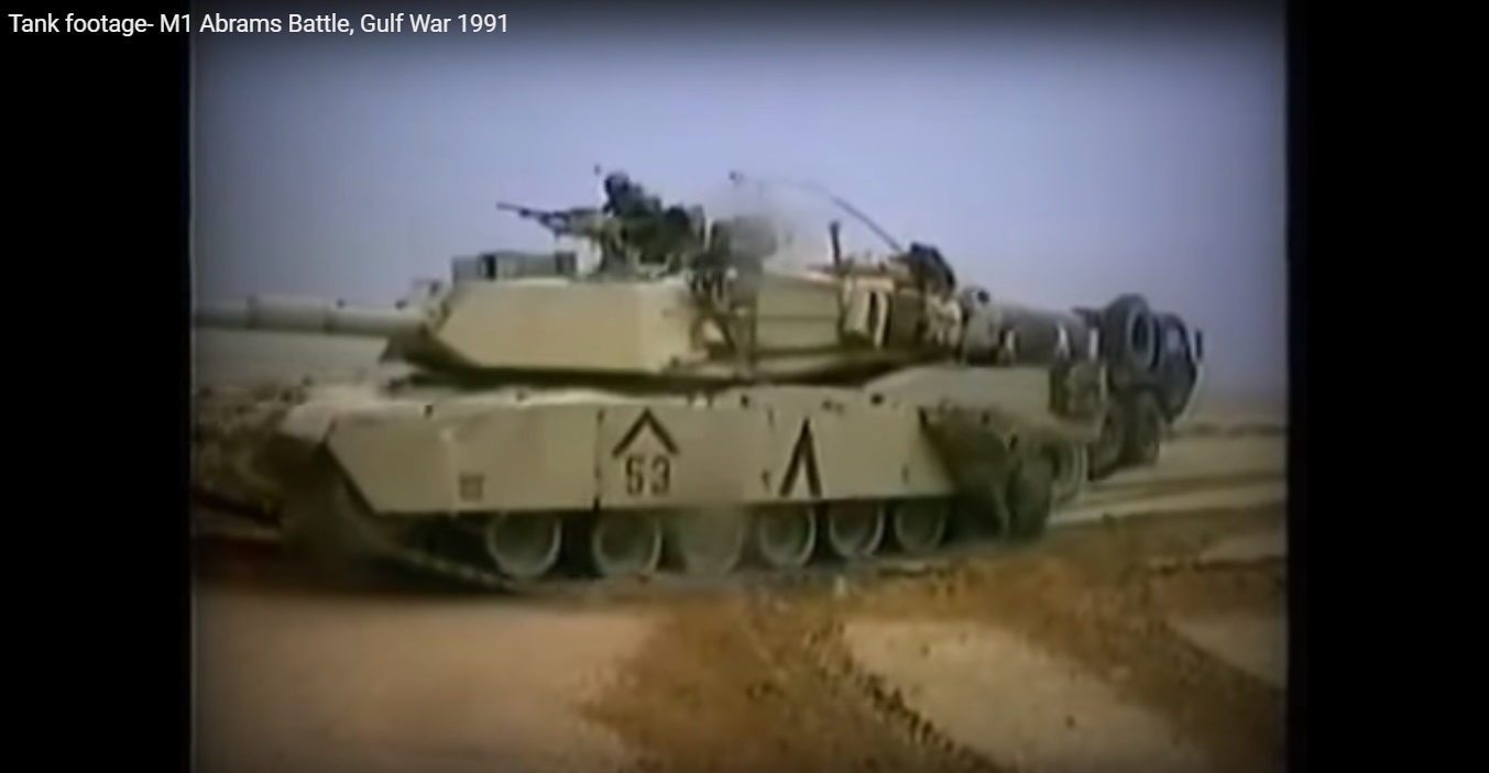 tank battle first gulf war