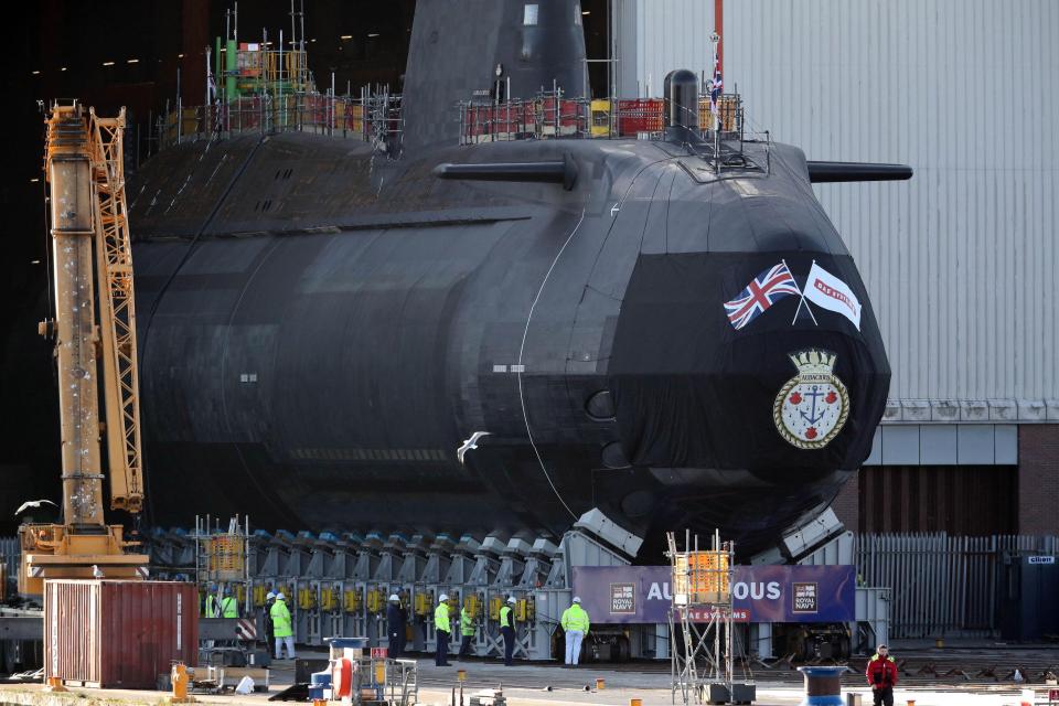 This British Nuclear Sub Can Stay Underwater For 25 Years... In Theory ...