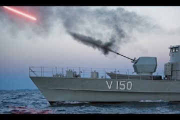 Swedish Storm, Bofors 40 mm L/70 Gun in Action  (Video)