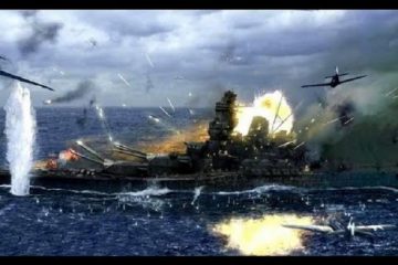 The End of The Japanese Battleship Yamato ( Video )