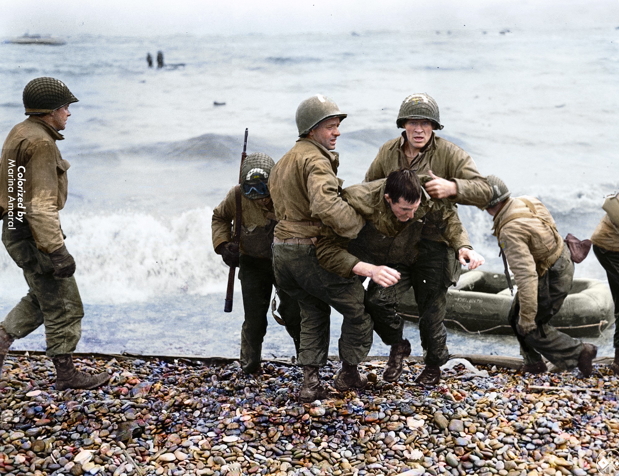 D-Day Footage Here is Rare WW2 Color Footage from June D-Day 1944 