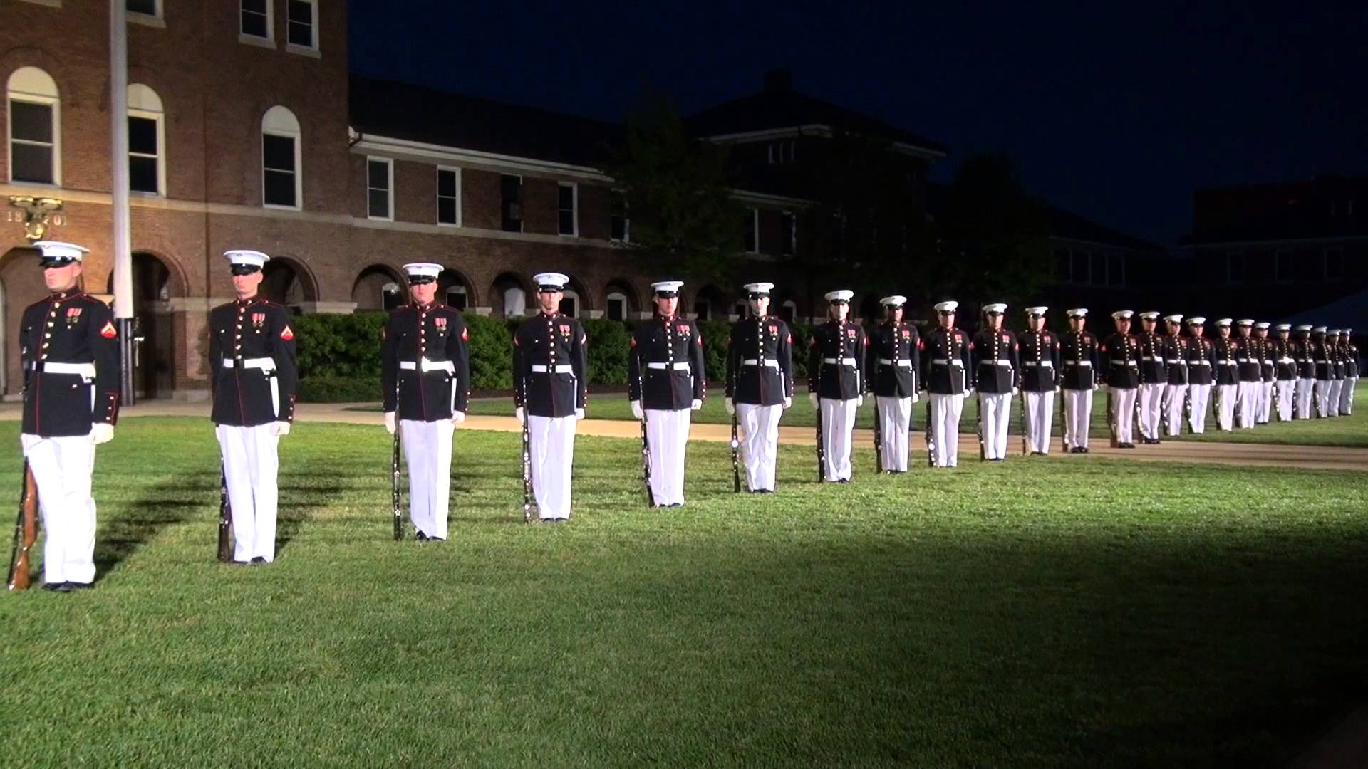 United States Marine Corps Silent Drill Platoon The Military Channel