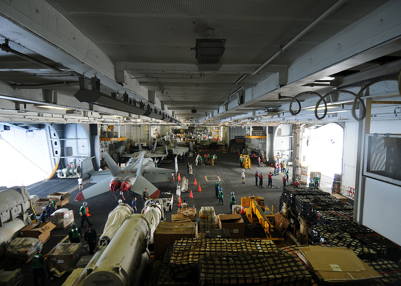 A Go Pro Tour of USS Nimitz The Military Channel