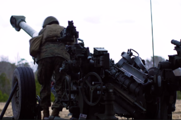 Watch : U.S. Marines –  Fire the M777A2 Howitzer