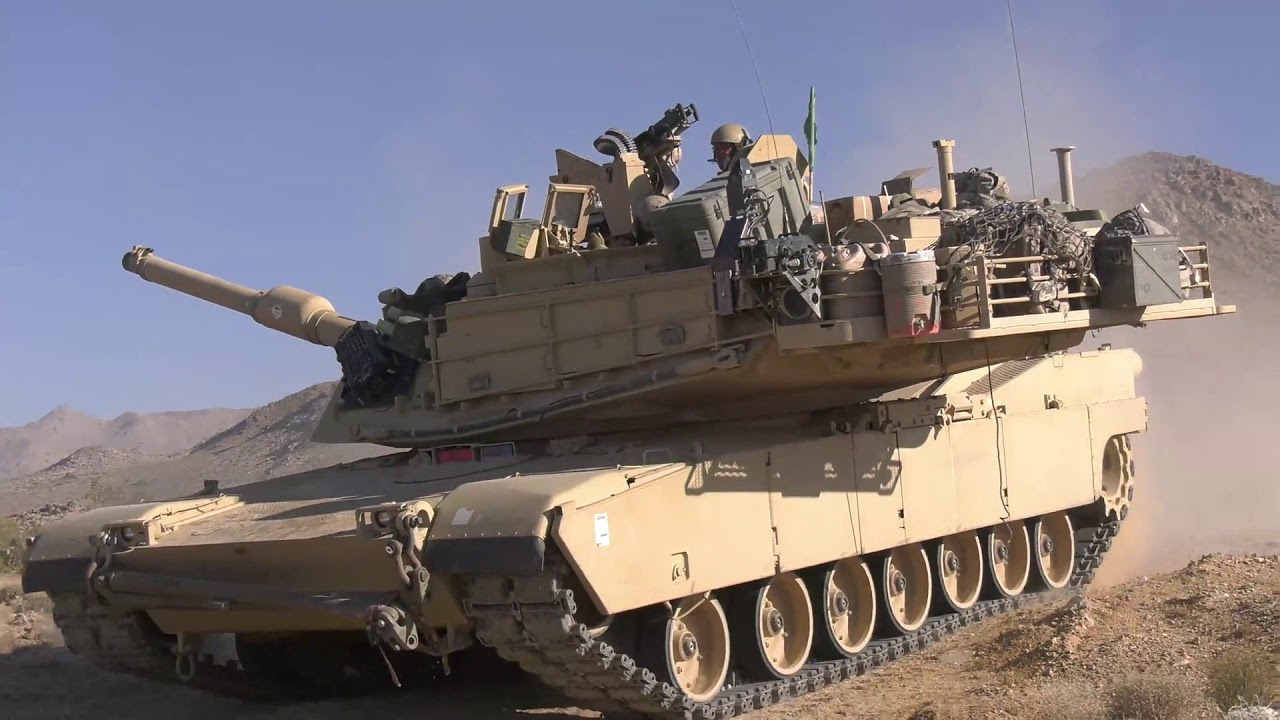 Combined Arms live Fire Exercise shows M1 Abrams' Fire Power | The ...