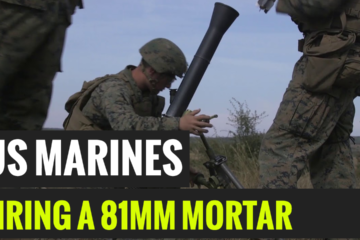 U.S. Marines – 81mm Mortar Live Fire