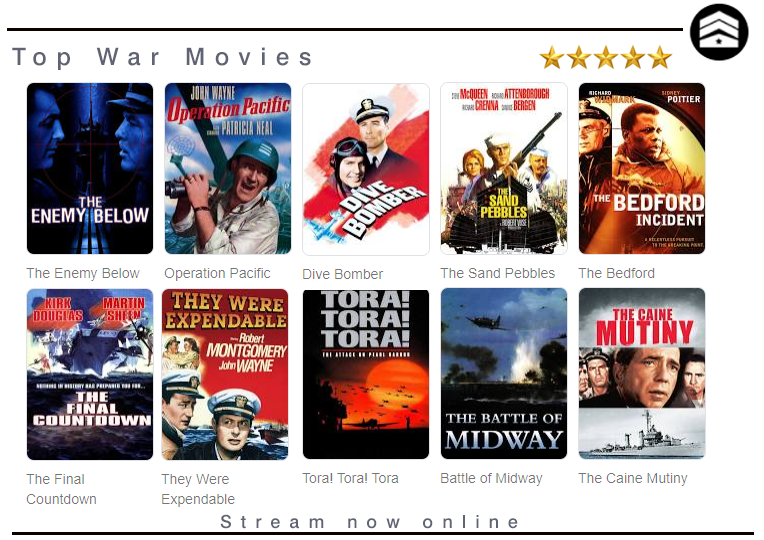 world war ii navy movies